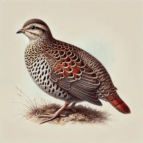 Red-wing Francolin